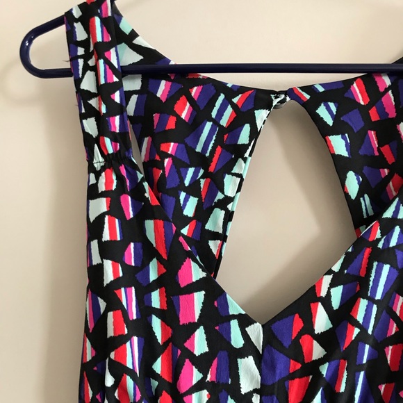 Geometric Roxy high low dress - Picture 3 of 4